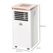 10000 BTU Portable Air Conditioner - 4-in-1 Design with LED Display - Samanta Factory