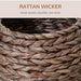 Wicker Cat House – Elevated Bed with Cozy Interior - Samanta Factory