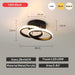 LED Ceiling Light – Compact Round Design for Focused Illumination - Samanta Factory