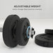 Adjustable Dumbbell Set – 30KG Weight Set for Full Body Fitness - Samanta Factory