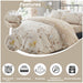 Birdie Blossom Cotton Blend Floral Duvet Cover Set with Pillowcases