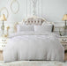 Garnes Polyester Damask Duvet Cover Set with Pillowcases