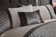 Howard Cotton Blend, Polyester No Pattern Duvet Cover with Pillowcases