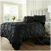 Classic striped duvet cover set with matching pillowcases on a neatly made bed