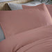 Cassia Cotton Solid Colour Duvet Cover Set with Pillowcases