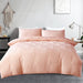 Solid Colour Duvet Cover Set with Pillowcases