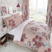 Floral Printed Cotton Blend Duvet Cover Set with Pillowcases