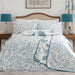 Polyester Floral Duvet Cover Set with Pillowcases