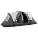 Spacious 6-person camping tent with removable divider, quick setup, and weather-resistant features.