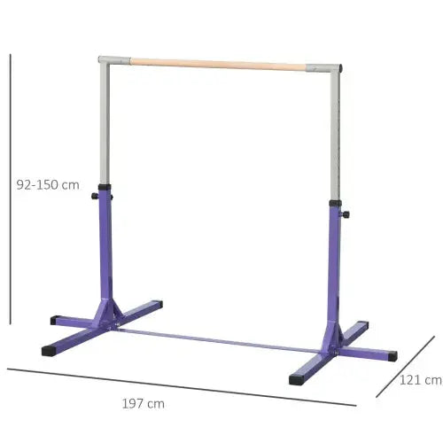 95-145 Hcm Professional Gymnastics Horizontal Bar For Kids Home Gym Fitness - Samanta Factory