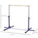 95-145 Hcm Professional Gymnastics Horizontal Bar For Kids Home Gym Fitness - Samanta Factory