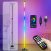 Floor Lamp – Smart RGB LED with Remote & App Control - Samanta Factory