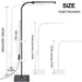 Floor Lamp – Adjustable Dimmable Gooseneck LED - Samanta Factory