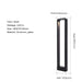 LED Garden Lights – Waterproof Modern Aluminum Lawn Lamp - Samanta Factory