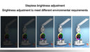 Desk Lamp – Rechargeable LED with Fan & Clock Display - Samanta Factory