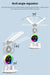 Desk Lamp – Rechargeable LED with Fan & Clock Display - Samanta Factory