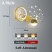 Children’s Wall Lamp – Star Astronaut Projector Light - Samanta Factory