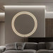 Wall Lamp – USB-Powered LED Ring Light for Modern Interiors - Samanta Factory