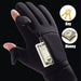 Winter Warm Touch Screen Gloves Outdoor Windproof Waterproof Cold-Proof Gloves Men Driving Cycling Fishing Ski Gloves