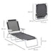 Reclining Lounge Chair – 4-Level Adjustable Backrest - Samanta Factory