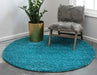 Annie-Louise Solid Colour Shag Area Rug