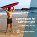 84 CM Lightweight Body Board Boogie Board with Wrist Leash