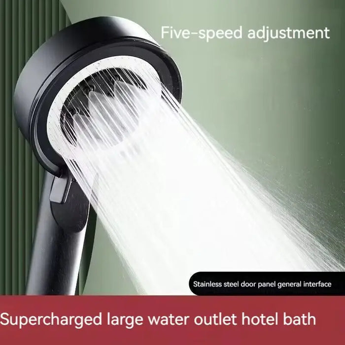 5 Modes Shower Head High Pressure Showerhead Portable Filter Rainfall Faucet Tap Bathroom Bath Home Innovative Accessories