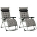 Zero Gravity Reclining Lounger Set – Stepless Adjustable Backrest - Samanta Factory