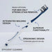 360 Whole Mouth Clean ,Mens Toothbrush,Medium-Hard Bristle Toothbrush for Adults,Excellent Cleaning Effect,Whitening Teeth(6 Pac