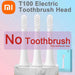 White Mijia T100 sonic electric toothbrush with USB charger - professional dental care UK
