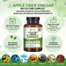 Apple Cider Vinegar Capsules - Enhanced with Bio Cultures - Samanta Factory