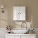 Bathroom Wall Cabinet – Space-Saving Storage with Adjustable Shelf - Samanta Factory