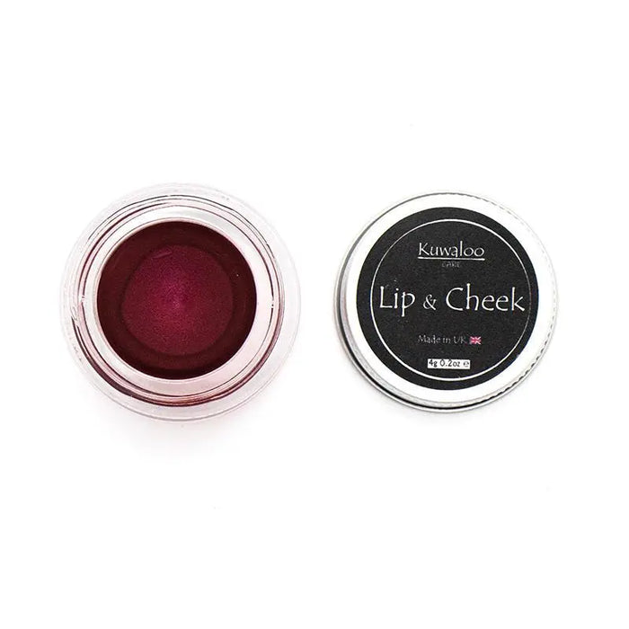 Vegan Mineral Makeup Lip and cheek balm 4ml  - GERANIUM - Samanta Factory