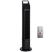 Ultra-Quiet Oscillating Tower Fan w/ Remote & Sleep Timer | 75° Wide-Angle Cooling, 9 Speeds (Home/Office) - Samanta Factory