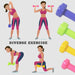 10kg Colourful Dumbbell Weights Set Home Exercising Toning w/ Case Gym HOMCOM - Samanta Factory
