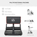 3 IN 1 Squat Machine Sit Up Push Up Gym Leg Exercise Adjustable HOMCOM - Samanta Factory
