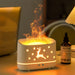 🔥 ELK FLAME HUMIDIFIER | Aroma Diffuser + Mood Lamp 💧 (Home Essential! £20) - Samanta Factory