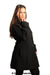 Womens Wool Feel Double Breasted Hooded Coat - Samanta Factory