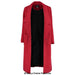 De La Creme - Womens Faux Wool Wrap Coat - Samanta Factory