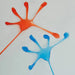 5-50 Pcs Kids Funny Sticky Hands Toy Palm Elastic Sticky Squishy Slap Palm Toy Kids Novelty Gift Party Favors Supplies