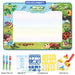 Magic water drawing mat for kids, large 100x80cm, eco-friendly, reusable, and mess-free creative play.