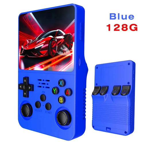 Retro Handheld Game Console with 3.5” IPS Display and 10,000 Games