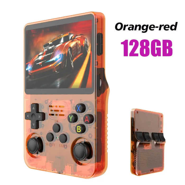 BOYHOM R36S Retro Handheld Game Console – Open Source Linux, 3.5" IPS Display, 10,000 Games (64GB/128GB) - Samanta Factory