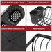 VINSANI BLACK DISH RACK 1010248 - Samanta Factory