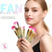 Makeup Brushes Sets 16Piece,Premium Synthetic Professional Makeup Brushes with Rainbow Box,For Face Foundation Blending,Blush,Concealer,Hightlight,Eyeshadow,Eyeline,Lip Brush