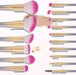 Makeup Brushes Sets 16Piece,Premium Synthetic Professional Makeup Brushes with Rainbow Box,For Face Foundation Blending,Blush,Concealer,Hightlight,Eyeshadow,Eyeline,Lip Brush