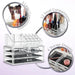 Make up Organiser for Women Teenagers Acrylic Drawers Makeup Storage 12Cm X 24Cm X 22Cm Clear Bathroom Bedroom Dressing Table Organiser Jewellery Beauty Skincare 4 Tier Cosmetic Storage Box