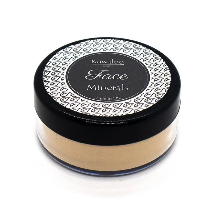  Pure mineral foundation for sensitive skin, natural coverage, cruelty-free, vegan formula
