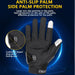 Ummer Breathable Full Finger Motorcycle Gloves Non-Slip Wear-Resistant Motocross Racing Gloves Touch Screen Moto Biker Gloves