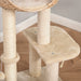100cm Cat Tree Tower Kitten Climbing Tower W/ Scratching Post Condo  Pawhut - Samanta Factory